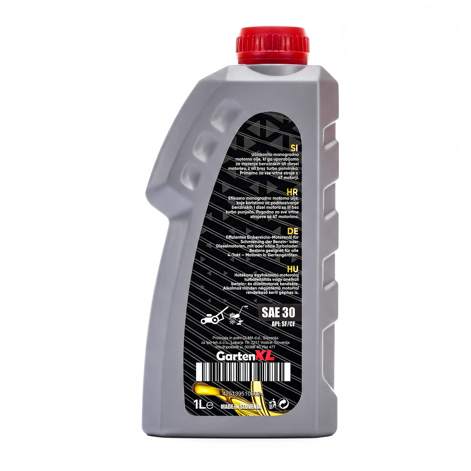 Motorno olje GartenXL SAE 30 - 1L - slika 3