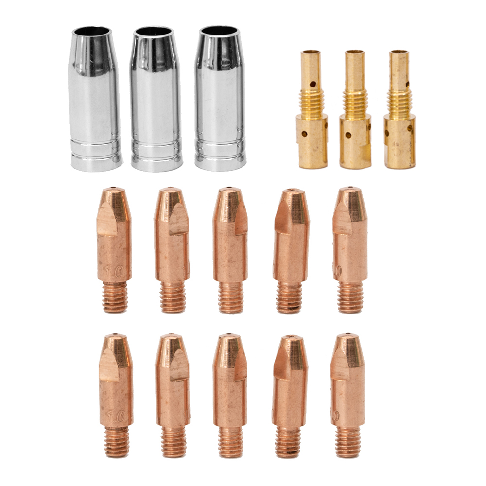 Set potrošnega materiala za MIG/MAG gorilnik MB25 - 16 delni