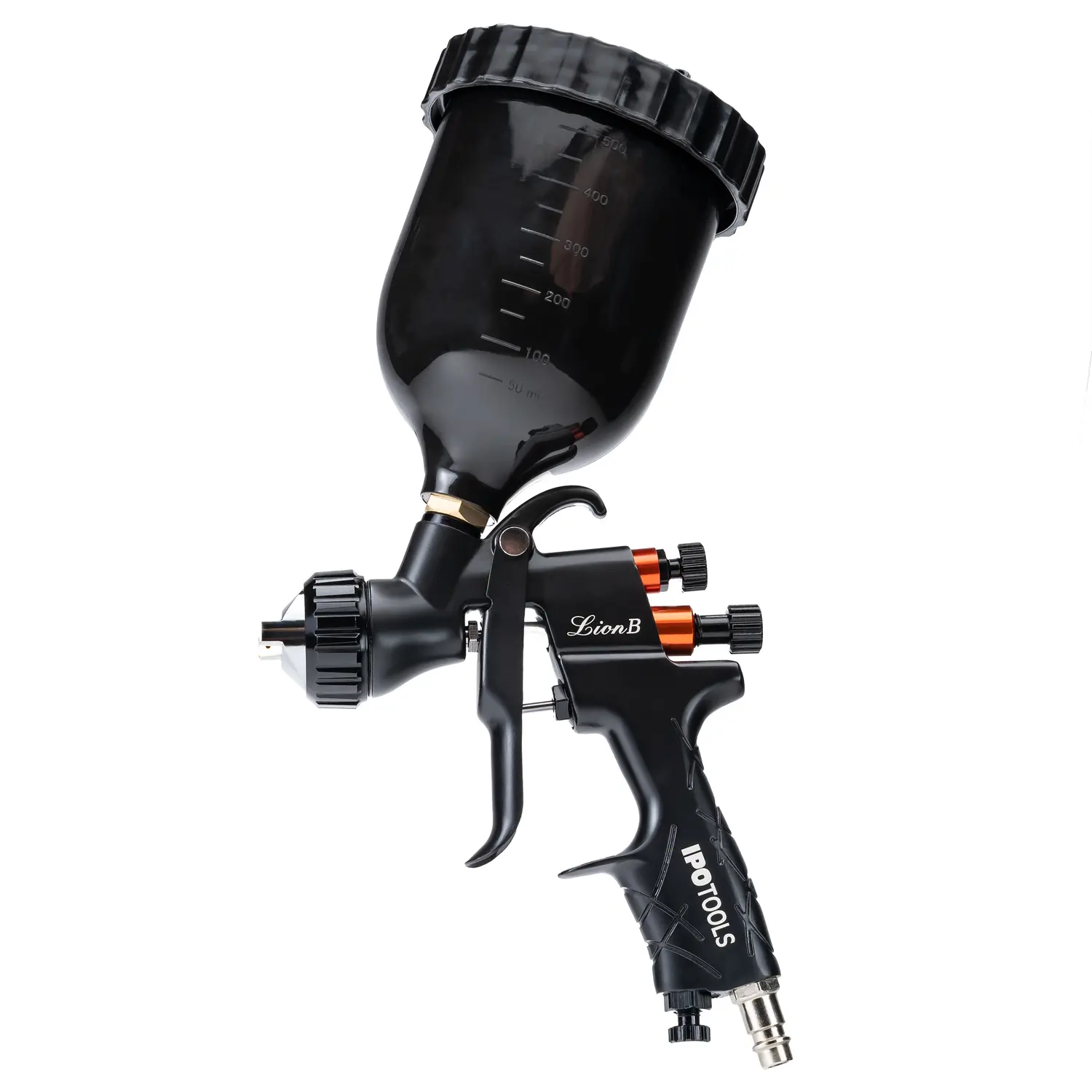 Lakirna pištola LION B HVLP 1.7mm in dodatno šobo 1.4mm s pripadajočo opremo - slika 3