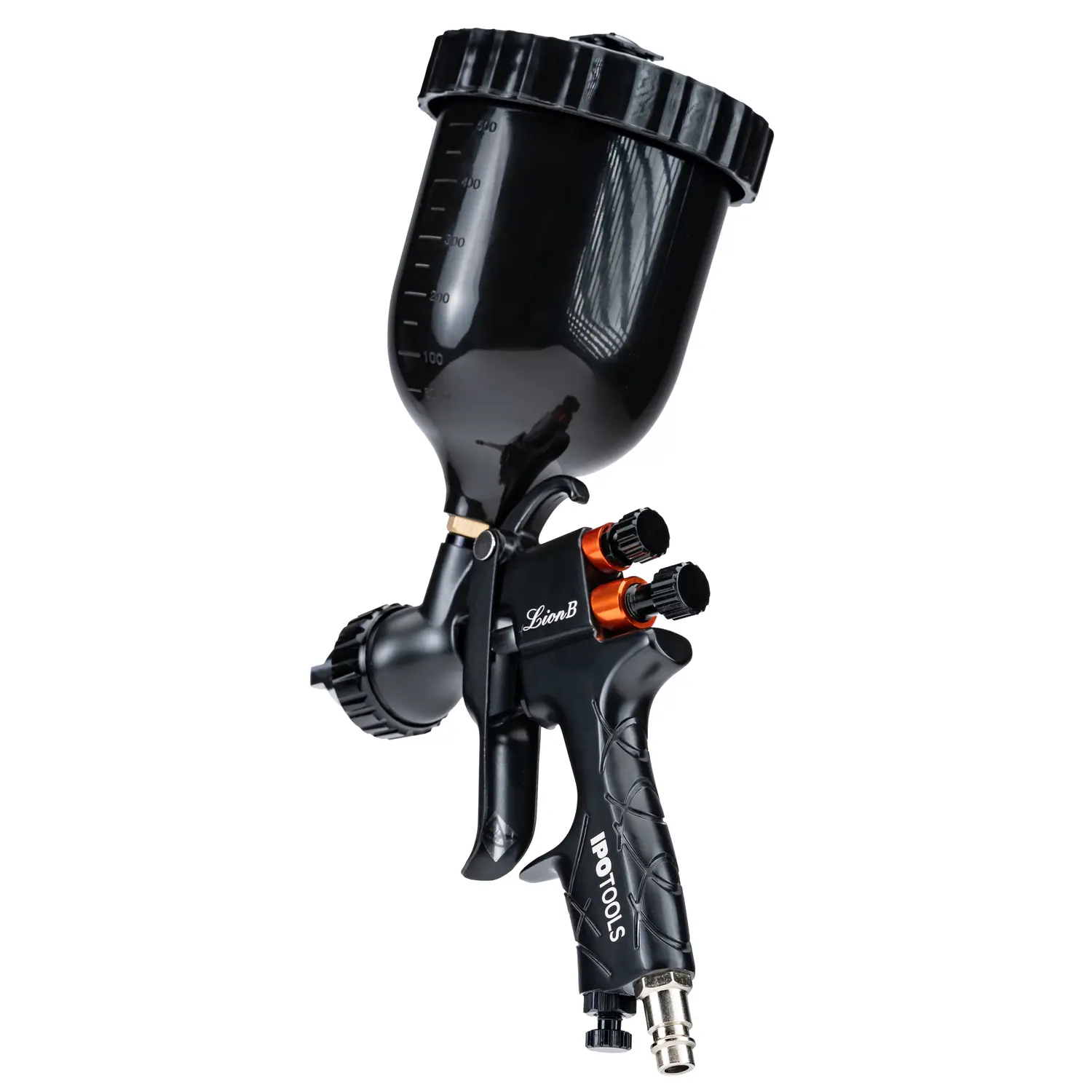 Lakirna pištola LION B HVLP 1.7mm in dodatno šobo 1.4mm s pripadajočo opremo - slika 4