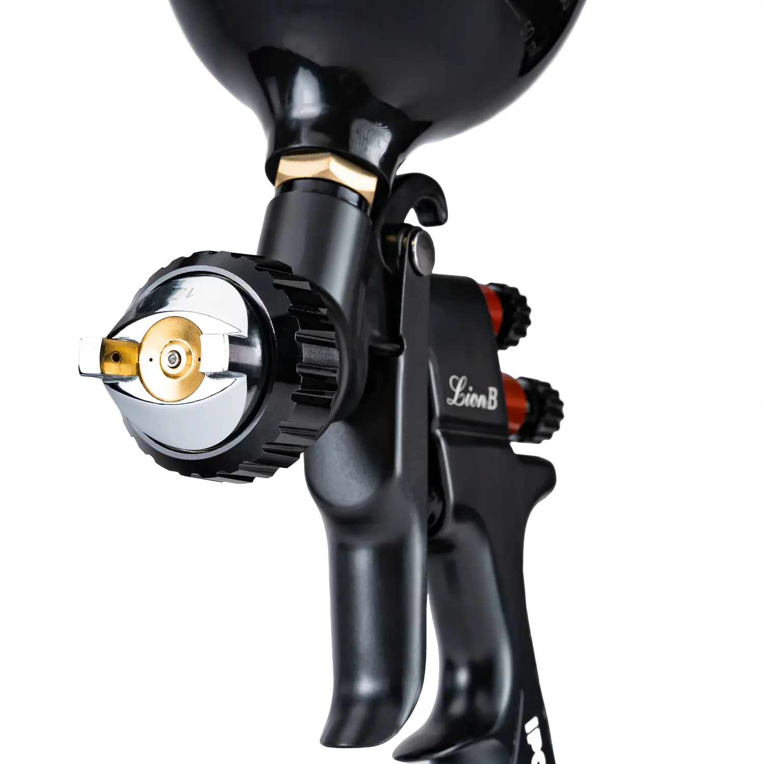 Lakirna pištola LION B HVLP 1.7mm in dodatno šobo 1.4mm s pripadajočo opremo - slika 8