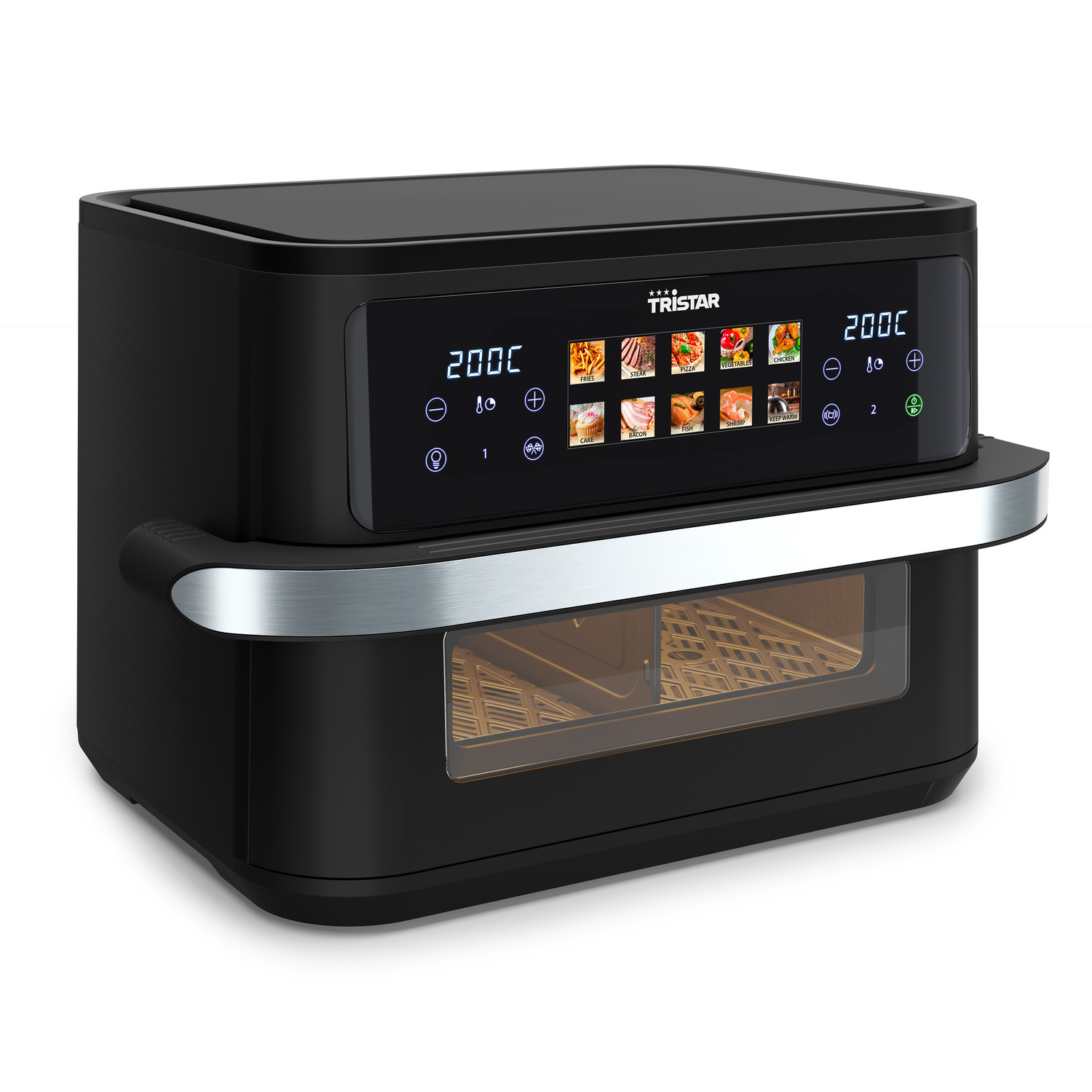 Cvrtnik na vroč zrak Tristar Airfryer Dual Flex - slika 2